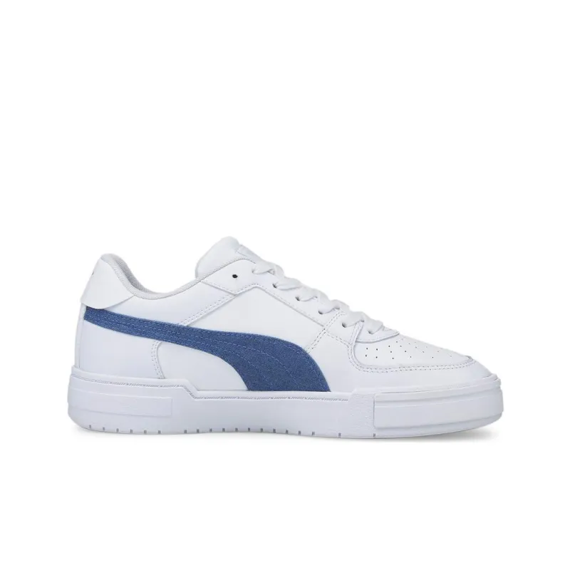 PUMA Ca Pro Denim Casual Skateboarding Shoes Unisex White Blue-1