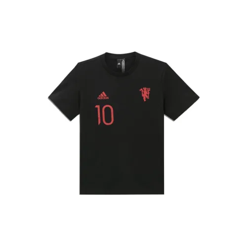 Adidas MANCHESTER UNITED THEATRE OF DREAMS Soccer Jerseys Men Black