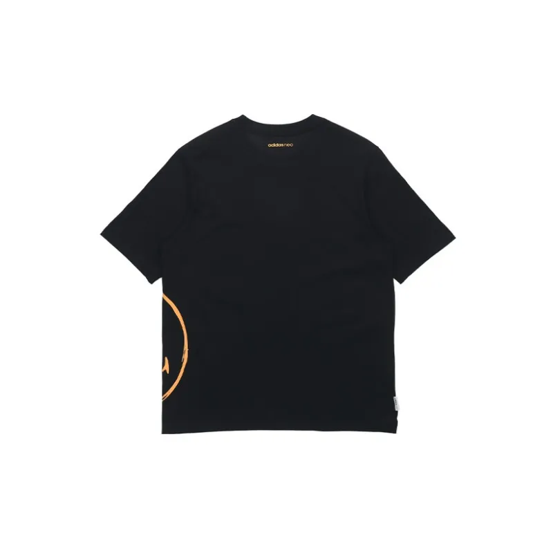 Adidas Neo Drop Shoulder Sleeve T-Shirt Men's Black-1