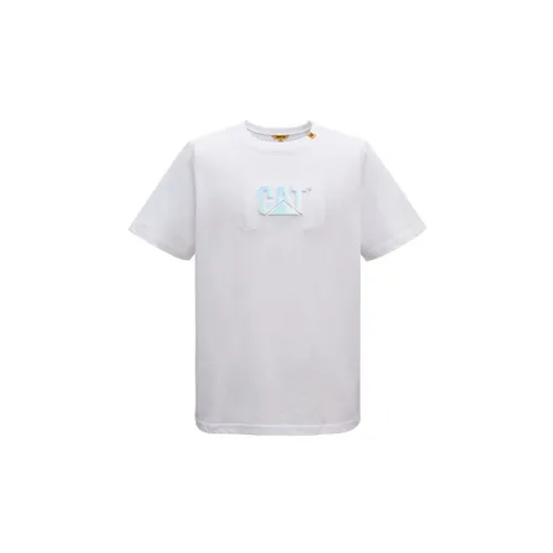 CAT T-Shirts Unisex White