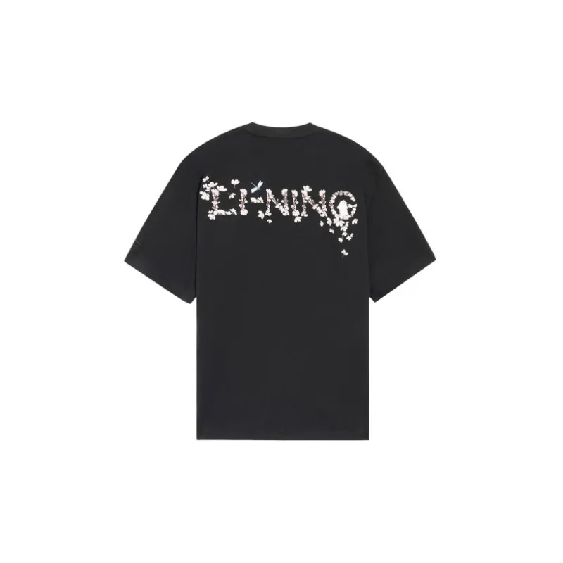 LiNing SS22 T Shirt Unisex Black-1