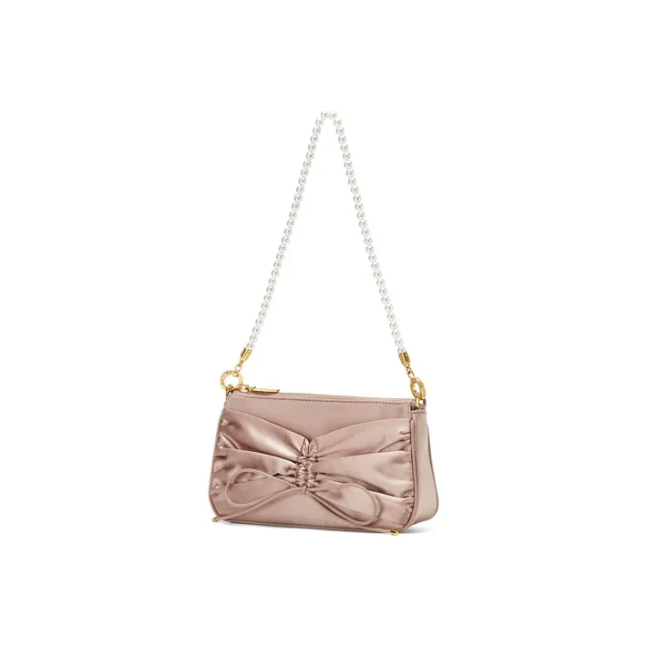 CHARLES&KEITH PU Small CK Bag Shoulder Bag Women's Black/Beige/Multi Composite Color-6