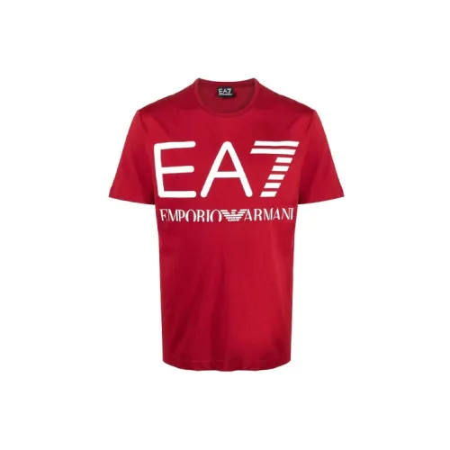 EMPORIO ARMANI T-Shirts Men Red