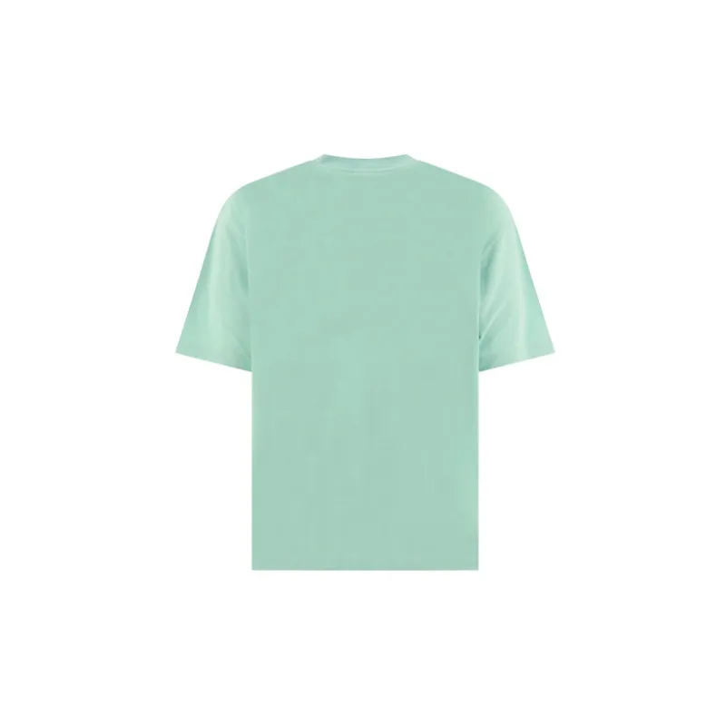 Acne Studios Face Logo Printed Crewneck T Shirt-1