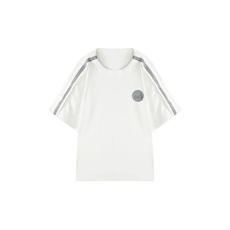 NORVINCY Comfortable Moisture Wicking Breathable 3D Badge 100% Cotton T Shirt Unisex-3