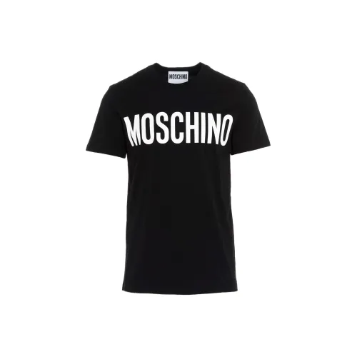 MOSCHINO T-Shirts Men Black