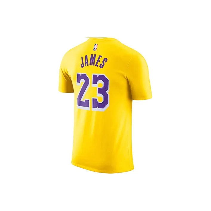 Nike Set in Sleeve T Shirt Men's Yellow-1
