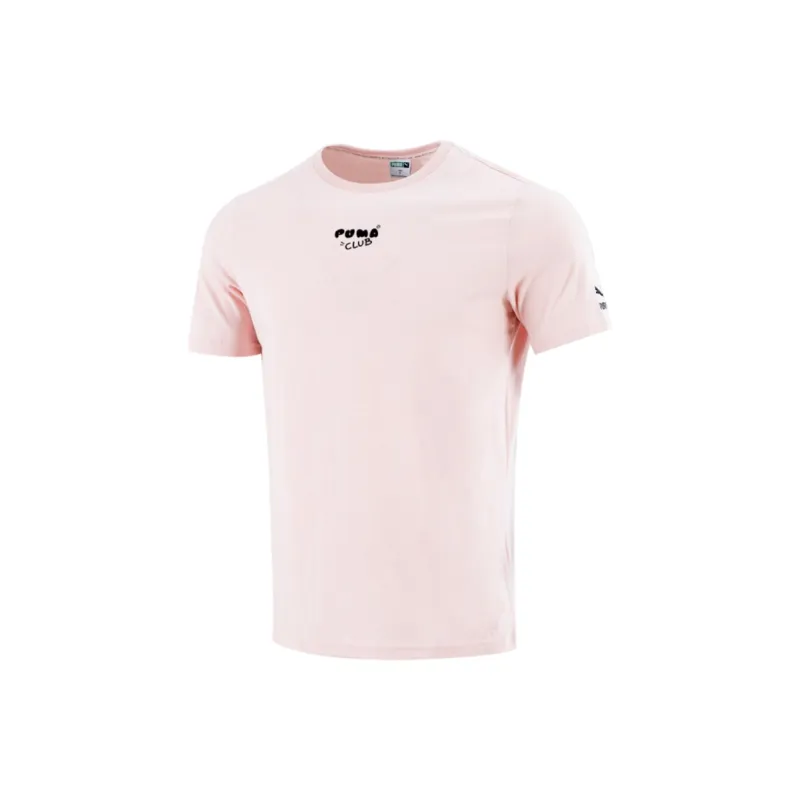 PUMA T Shirts Men Pink-1