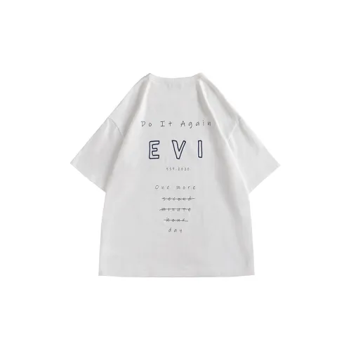 Evi Stub T-Shirts Unisex White