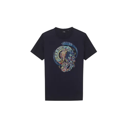 RARE T-Shirts Men Blue