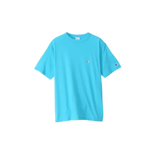 Champion T-Shirts Unisex Sky Blue