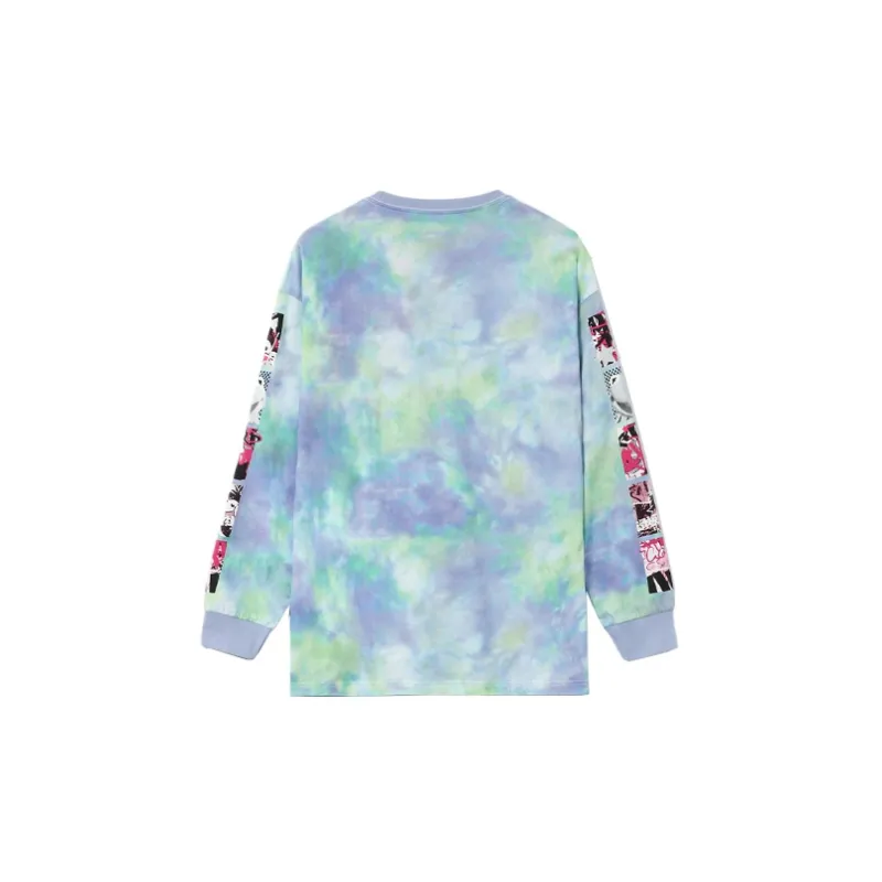 LiNing T Shirt Men's Blue Green-1