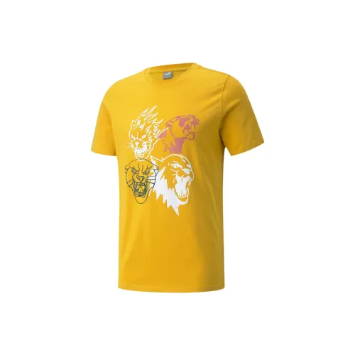 PUMA HIROTTON T-Shirts Men Yellow