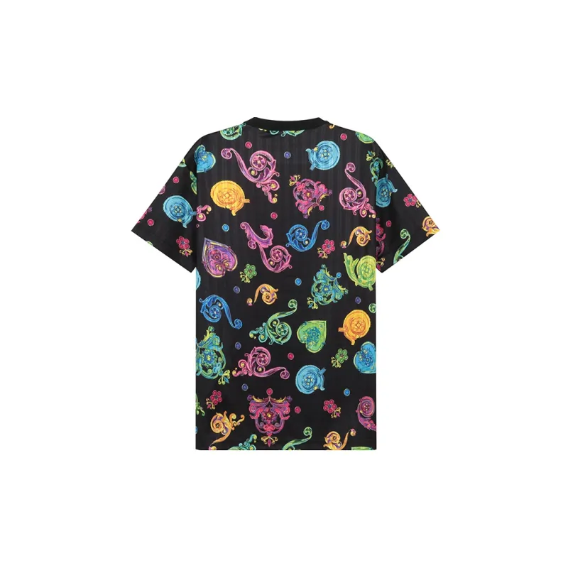 VERSACE JEANS COUTURE T Shirt Men's Black-1