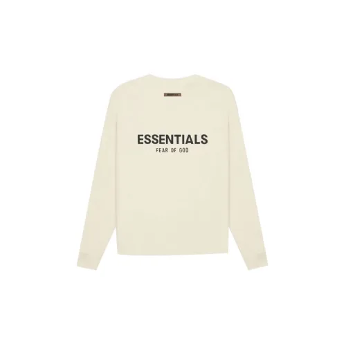 Fear Of God Essentials SS21 T-Shirts Unisex Cream