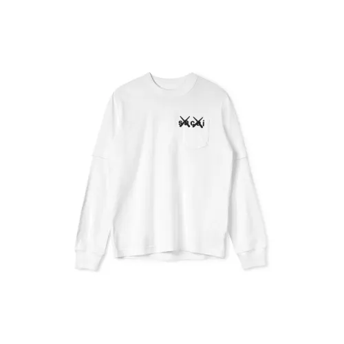 KAWS X Sacai Embroidery L/S Tee 