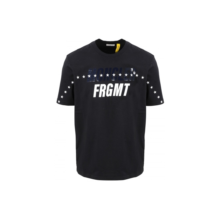 MONCLER GENIUS Moncler X Fragment Hiroshi Fujiwara Logo Printed T Shirt Cheap Rcj Jordan Outlet
