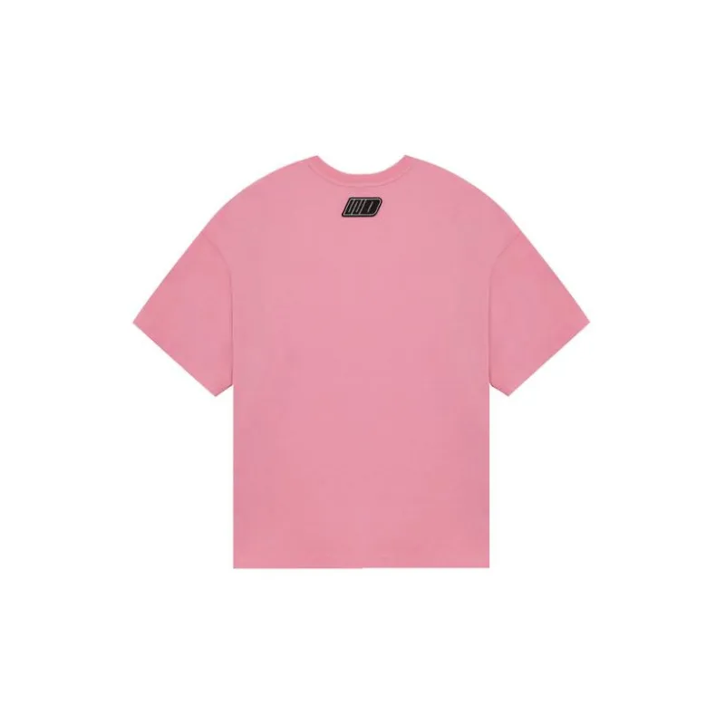 WE11DONE T Shirts Unisex Pink-1