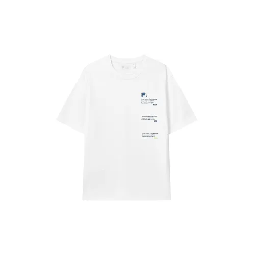 FILA T-Shirts Men Snow White Oral Care