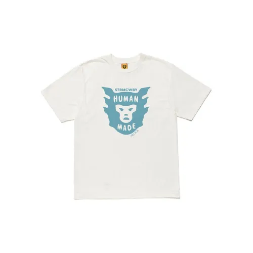 HUMAN MADE X Kaws Hm Face Logo T shirt
