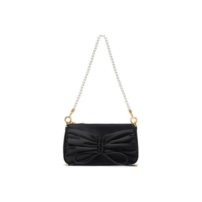 CHARLES&KEITH PU Small CK Bag Shoulder Bag Women's Black/Beige/Multi Composite Color-1