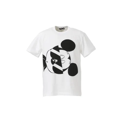 Disney X CDG T-Shirts Unisex White