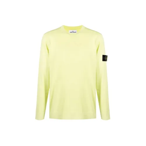 STONE ISLAND T-Shirts Men Yellow