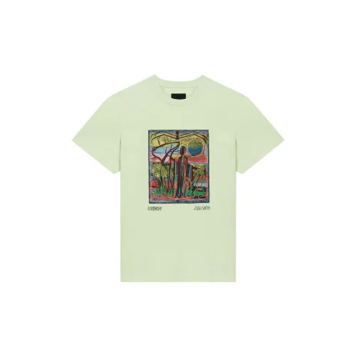 Givenchy T-Shirts Men Yellow Green