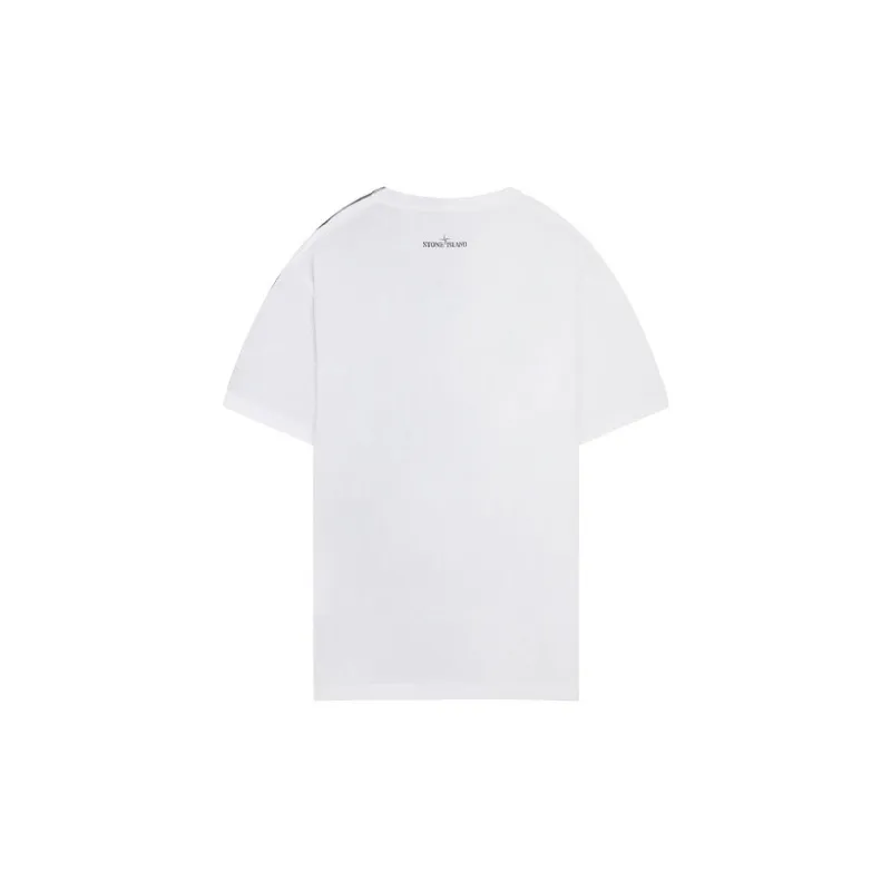 STONE ISLAND T Shirts Men White-1