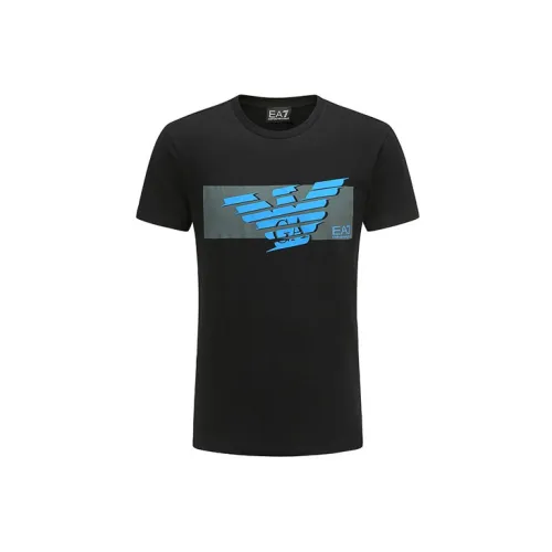 EMPORIO ARMANI T-Shirts Men Black