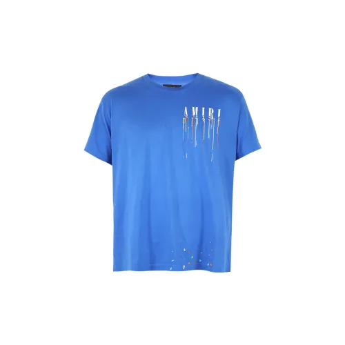 AMIRI T-Shirts Men Blue