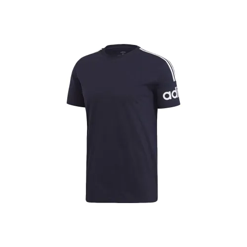 Adidas T-Shirts Men Navy Blue