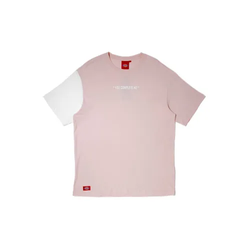 Dickies T-Shirts Unisex White/Dusty Pink