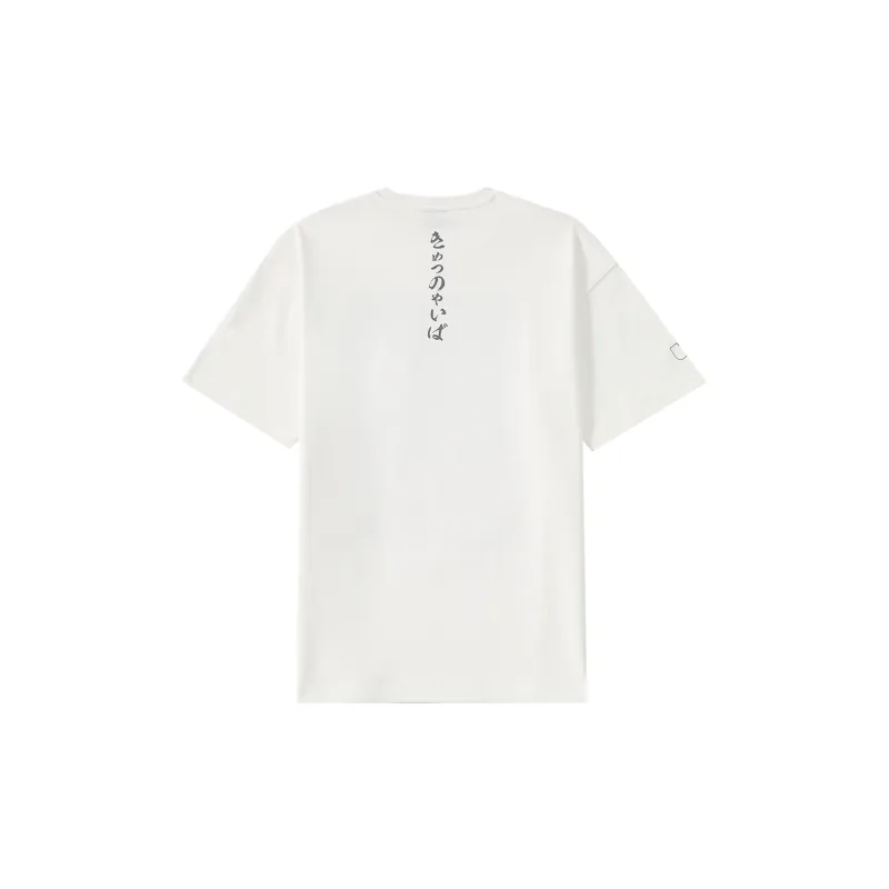 LNG X Demon Slayer T Shirts Unisex White-1