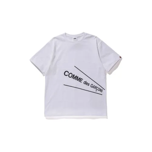 Cdg X A BATHING APE BAPE® X COMME Des GARÇONS T-Shirts Unisex