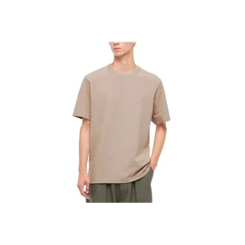 UNIQLO T-Shirts Unisex Beige