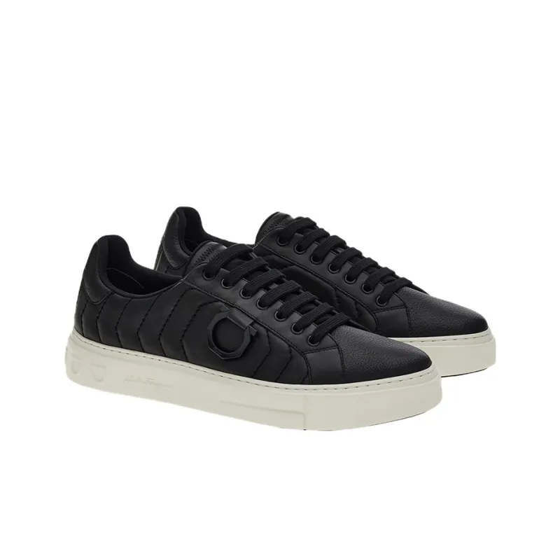 FERRAGAMO Gancini-plaque Low-top Sneakers-2