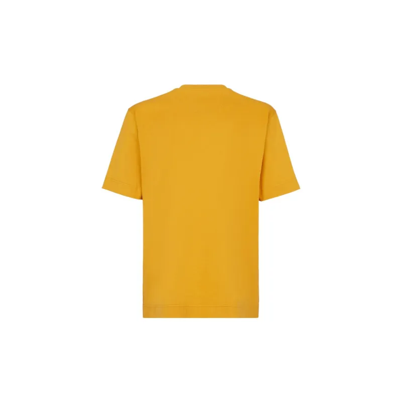 FENDI T-Shirts Men Yellow-1