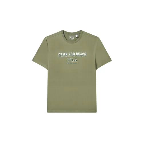 FILA Game For Peace T-Shirts Unisex Constant Green