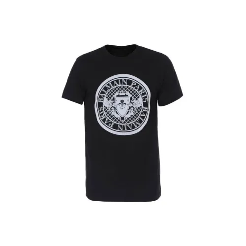 BALMAIN T-Shirts Men Black