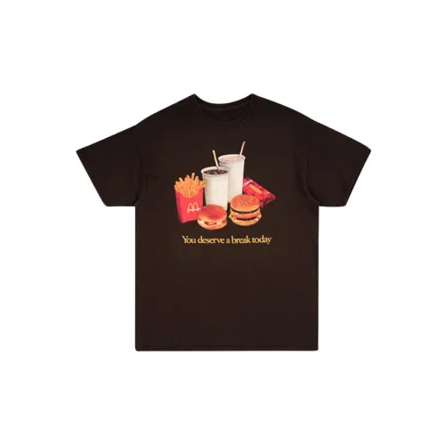 Mcdonald's X Travis Scott T-Shirts Men Brown