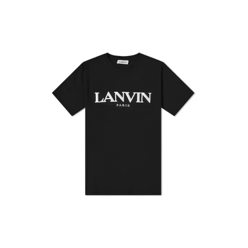 Lanvin T-Shirts Men Black