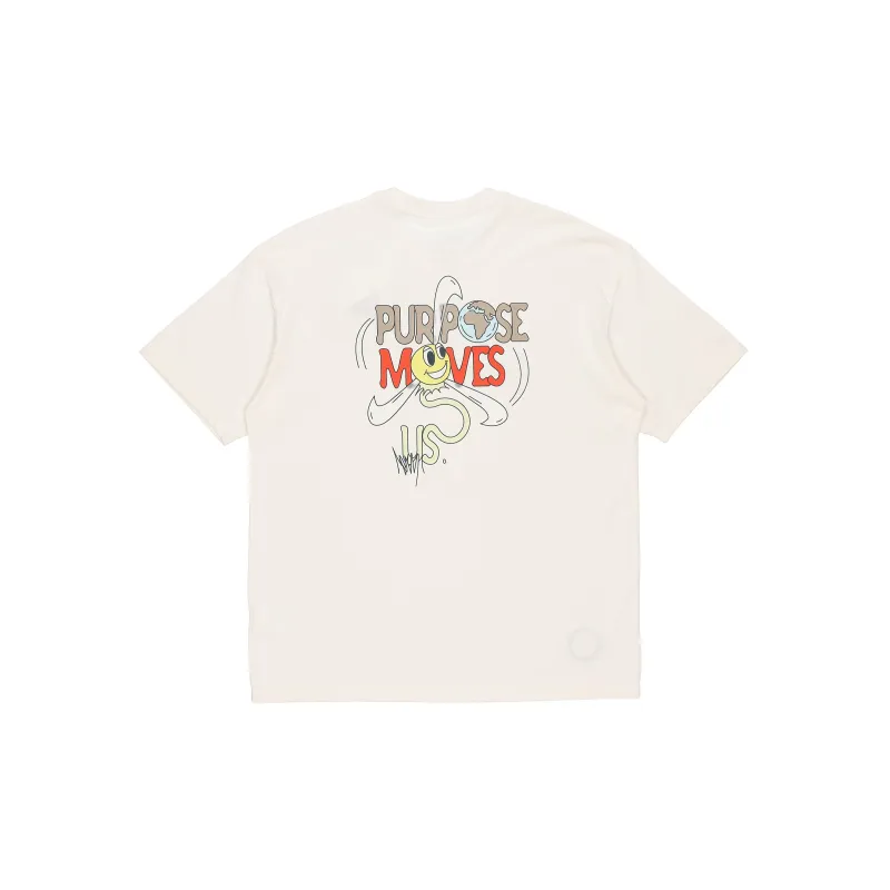 Nike T Shirts Men Ecru-1