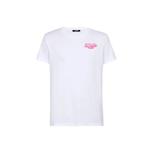 Barbie X BALMAIN T-Shirts Men White