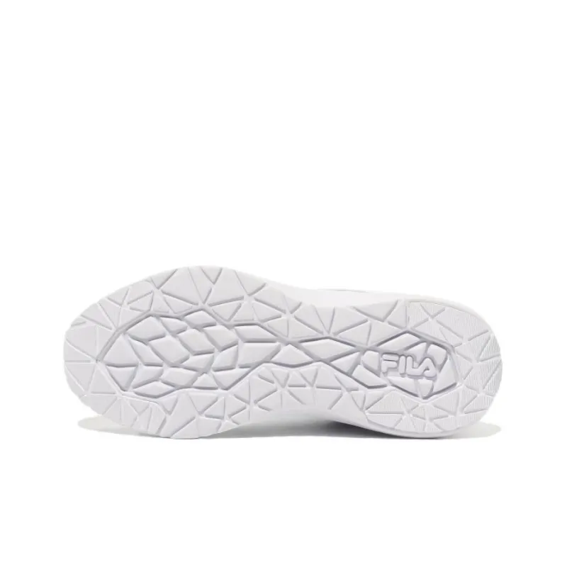 FILA Cushioning Anti Slip And Wear Resistant Low Top Casual Shoes Unisex White Korean Style-4