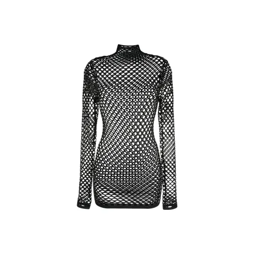 DION LEE Seamless Fishnet Top