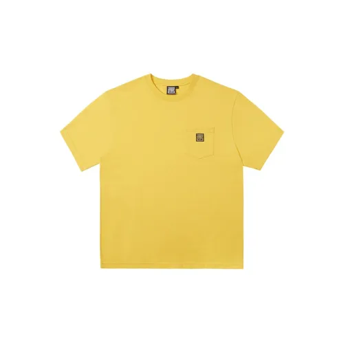 Vision Street Wear T-Shirts Unisex Yellow