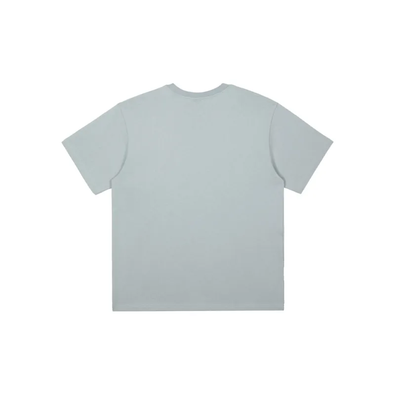 Phew Straight T-Shirt Unisex Light Crab Gray-1