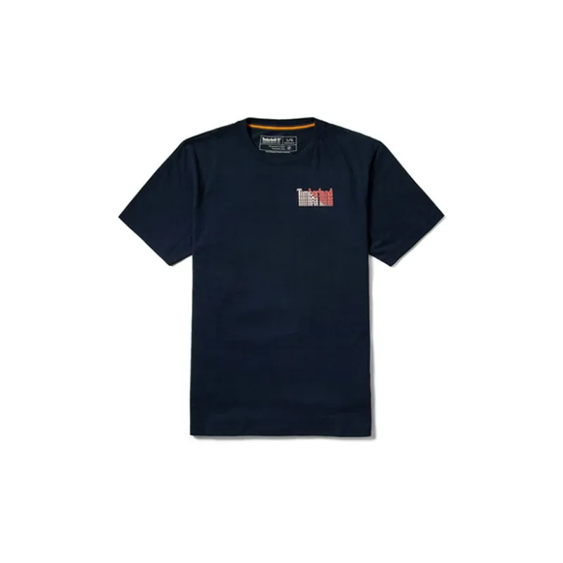 Timberland T Shirt Men's Dark Sapphire-1