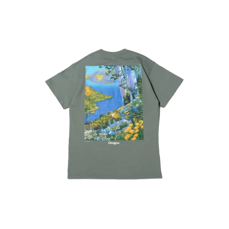 Nike ACG T Shirts Men Green-1